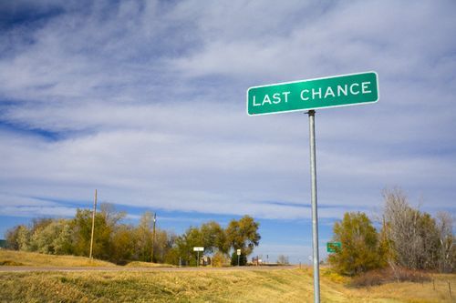 Last chance
